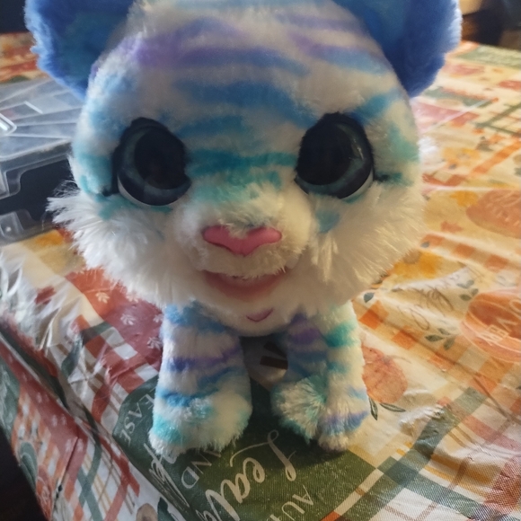 Hadbro Fur Real North The Sabertooth Kitty Interactive Color Multi VGUC - Picture 2 of 2